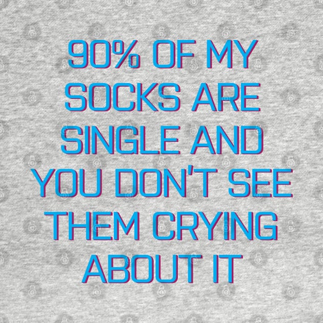 90% of my socks are single by NVDesigns